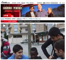 Gazte etorkinek euskaraz egiten dute ''Berritxu''n