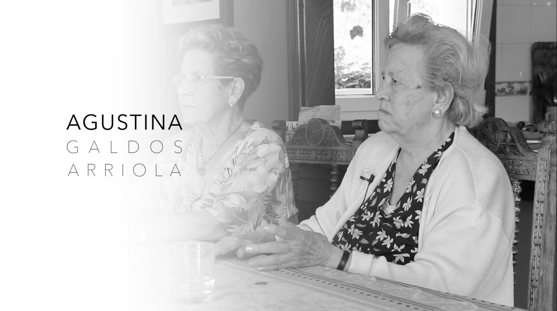 Emakumeen emaria: Agustina Galdosi elkarrizketa [Bideo digitala]