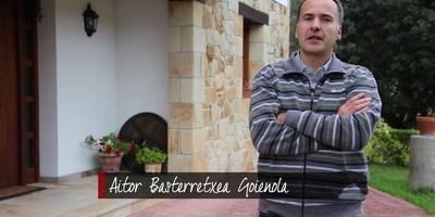 Proba mundua Berriatuan, ondu ezetz!: Aitor Basterretxeari elkarrizketa