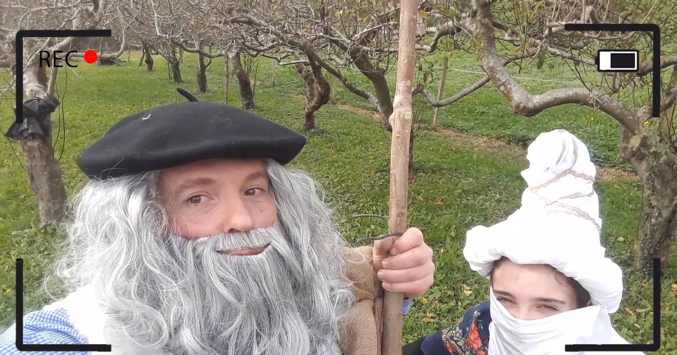 Gabonak etxean Berriatuan: Olentzero eta Mari Doimingiren mezua (2020) [Bideo digitala]