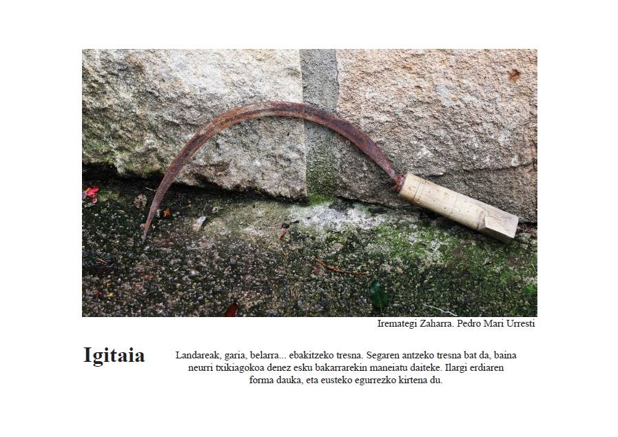 Igitaia [Baserriko tresnak]