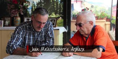 Proba mundua Berriatuan, ondu ezetz!: Juan Malasetxebarriari elkarrizketa