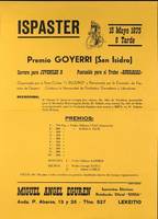 Ispaster: Premio Goyerri (San Isidro) [1975]