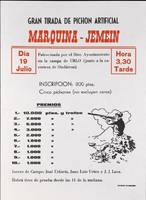 Gran Tirada de Pichón Artificial: Marquina-Jemein [1975]