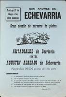 San Andrés de Echevarría: Gran desafío de arrastre de piedra [1977]