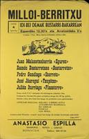 Milloi-Berritxu: Idi-behi demak bustarri-bakarrean [1977]