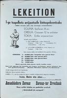 Lekeition: 1-go txapelketa arrijasotzaile kintxopekoentzako (1955 urtean jaio eta hurrengo urteetakoak) [1975?]