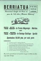 Berriatua: Sensacional desafío de Vacas en peso de 740 kilos (Busterri Bakarra) [1981]