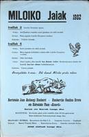 Milloiko Jaiak 1982