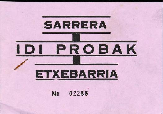 Sarrera: Idi Probak. Etxebarria [1992-08-11] [Sarrera]