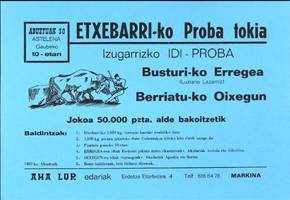 Etxebarri-ko Proba tokia: Izugarrizko idi-proba [1993]