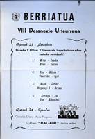 Berriatua: VIII Desanexio Urteurrena [1990]