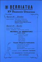 Berriatua: XV Desanexio Urteurrena [1997]