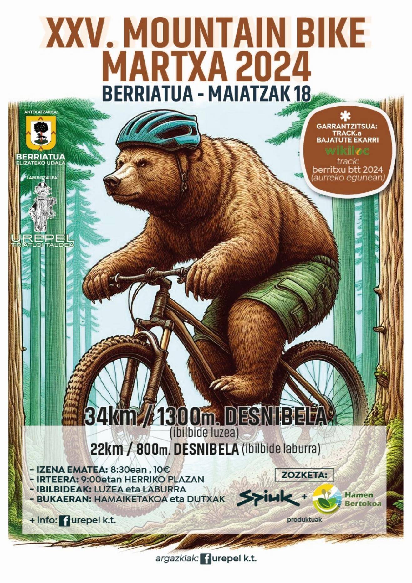 XXV. Mountain Bike Martxa [Kartela]