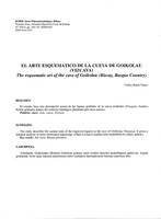 El arte esquemático de la cueva de Goikolau (Vizcaya)