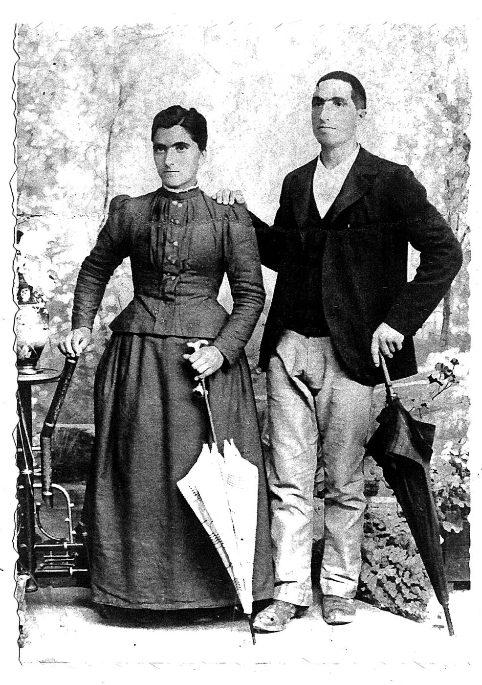 Elizburuko Jose Antonio Malaxetxebarria eta Mª Cruz Bereikua [Argazkia]