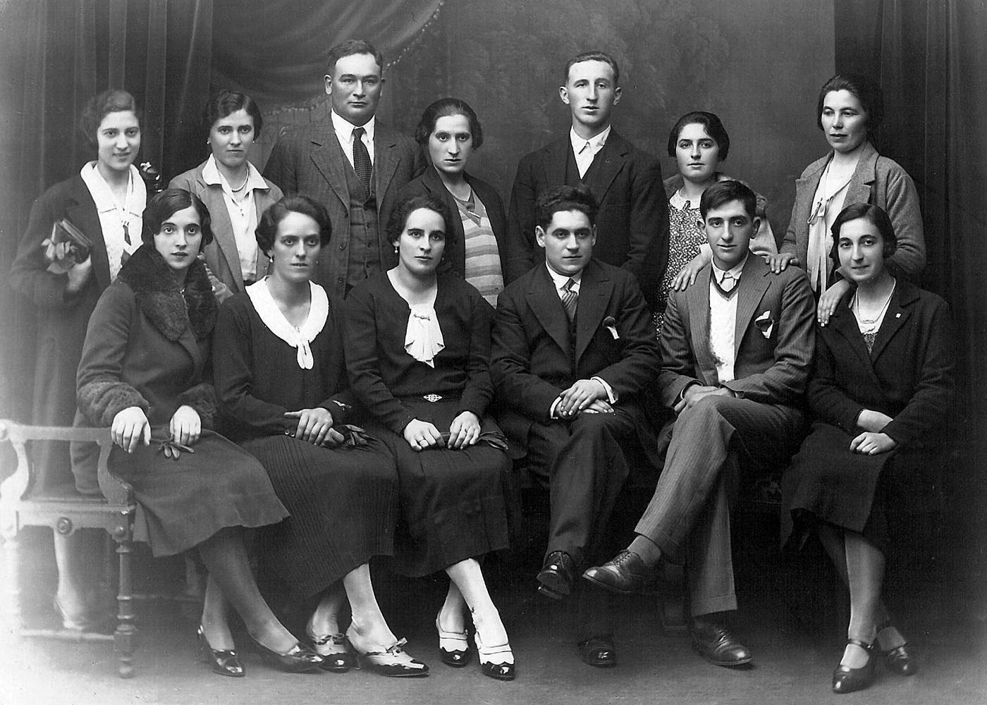 Josefa Antonia Aranzeta eta Cipriano Gandiagaren ezkontza [Argazkia]