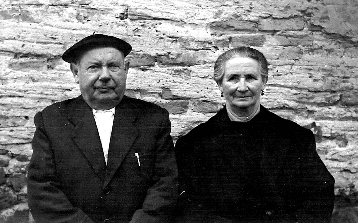 Felipe Saizar eta Petra Unzueta. [Argazkia]