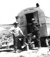 Elkon, Nevadan, Cesareo Eizagirre eta Fran Loroño.