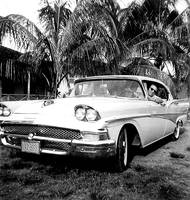 Kuban, Crisostomo Irusta autoan.