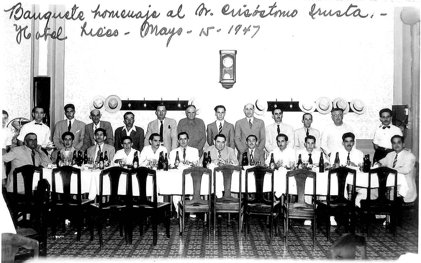 Kuban, Crisostomo Irustaren omenezko bazkaria [Argazkia]