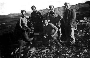 1936ko gerra. Milizianoak Berriatuan