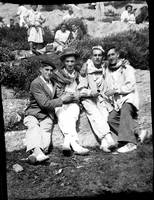 Santa Eufemin. Felipe Errekaneku, Felix Urrustiku, Jose Lekoia Goiko, Kleto Eizmendiku.