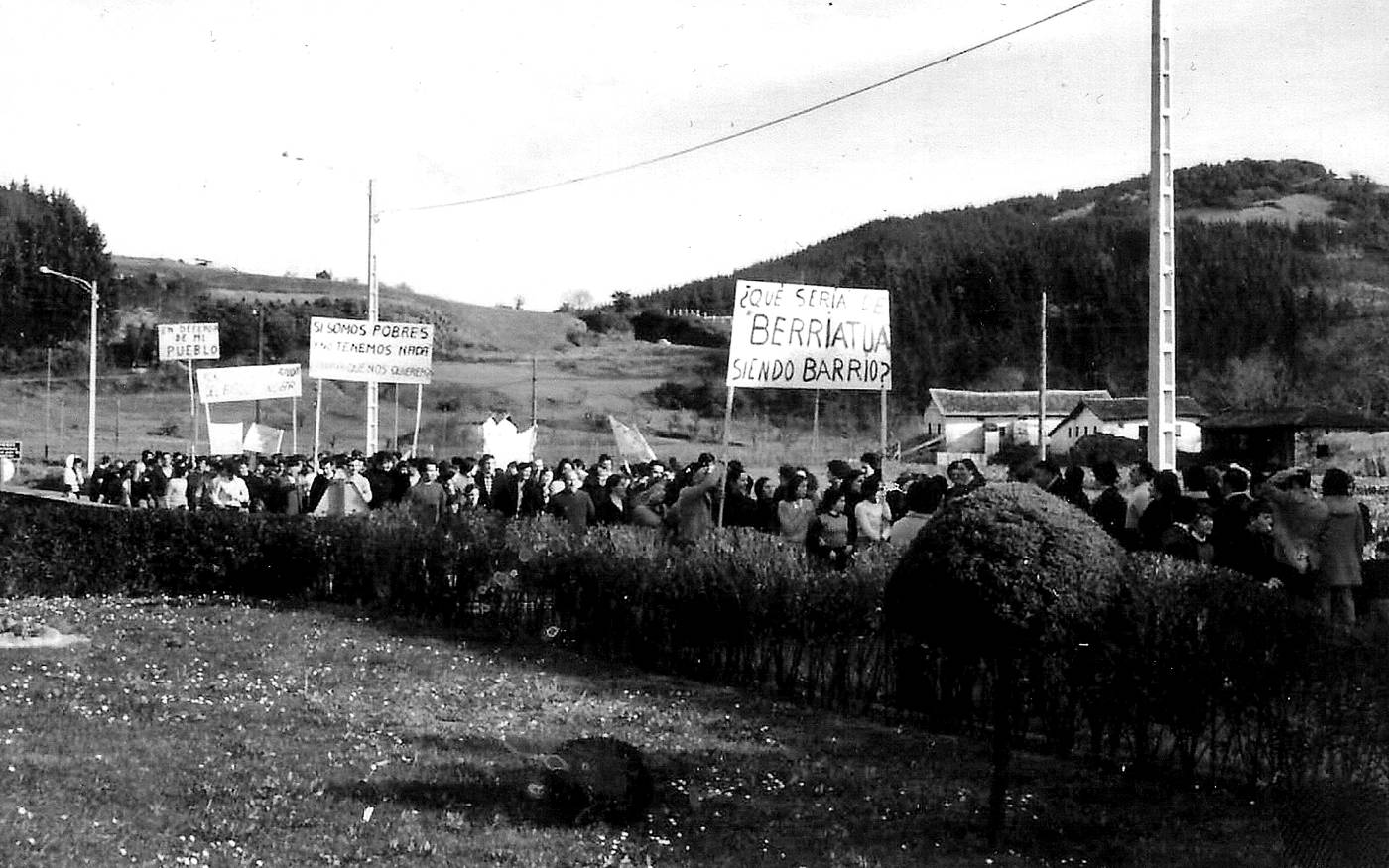Anexioaren aurkako manifestazioa. [Argazkia]